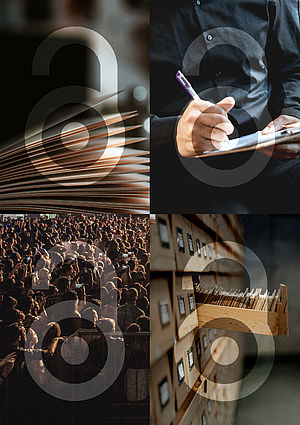 visuel colloque données et science ouverte 2023